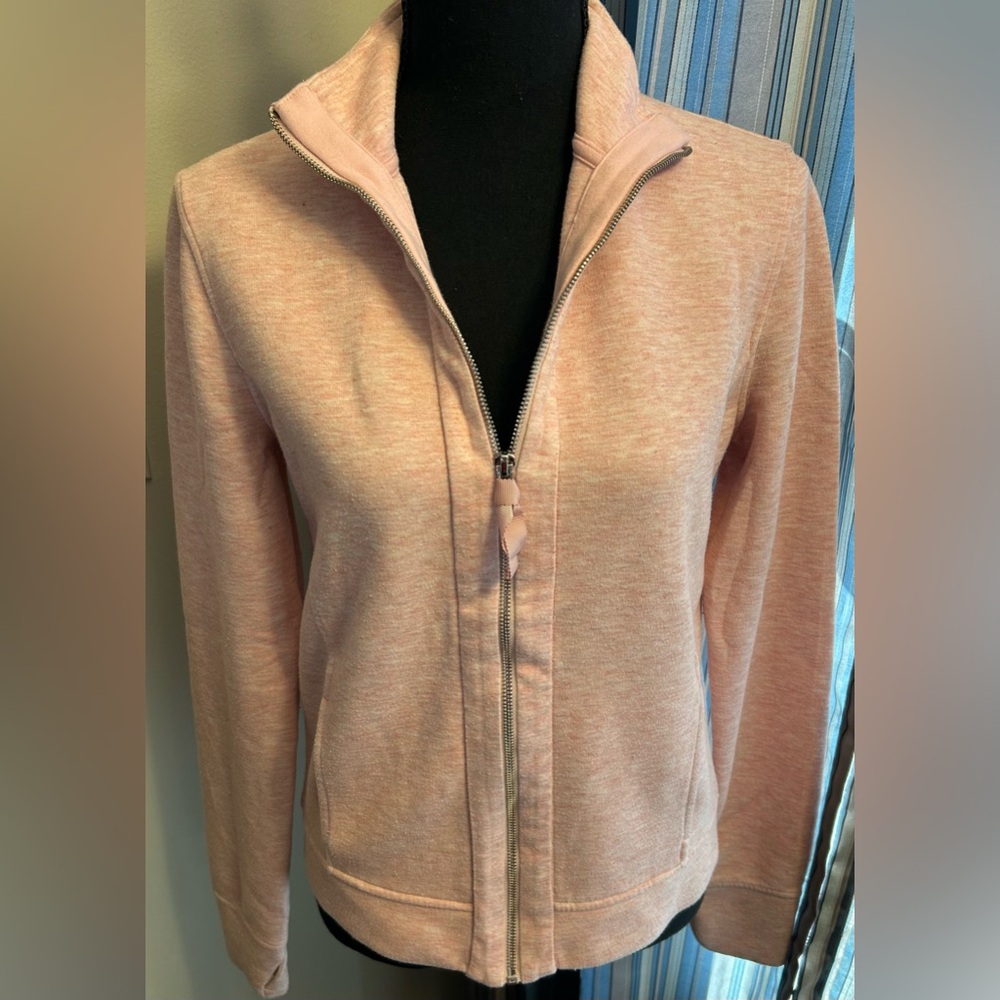 Victoria's Secret Sport Blush Pink Full-Zip Sweatshirt Jacket
